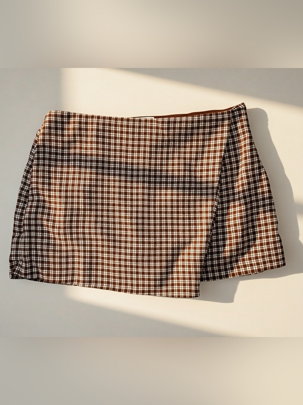 Abercrombie & Fitch Scarlett Ultra High Rise Plaid Mini Skort XL Preppy Fall - Picture 2 of 6